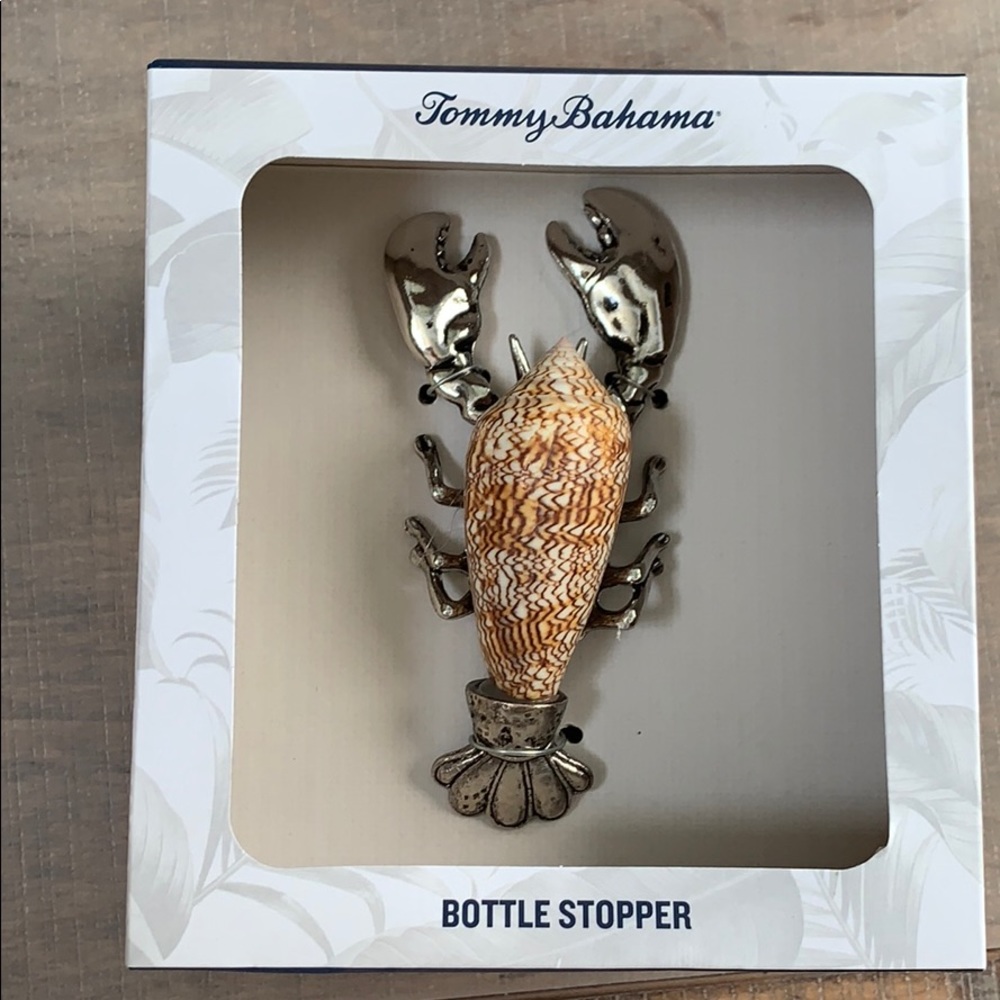 Tommy Bahama lobster bottle stopper